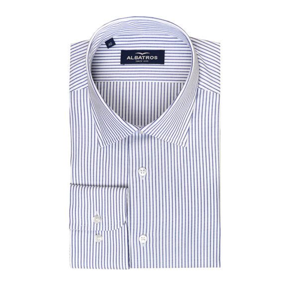 Blue&White Stripes Shirt – Albatros